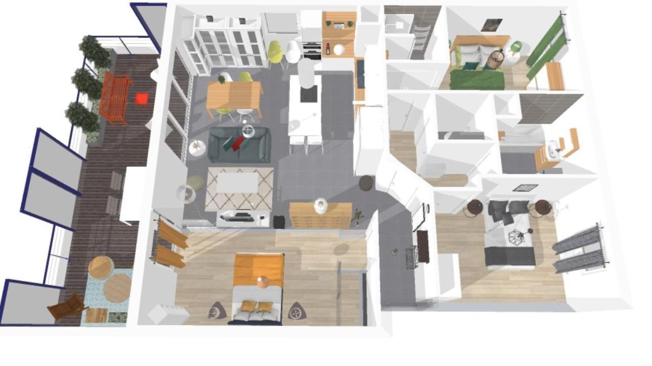 Expat Renting - Le Mosaique - Patte D'Oie - Parking Apartment Toulouse Exterior photo